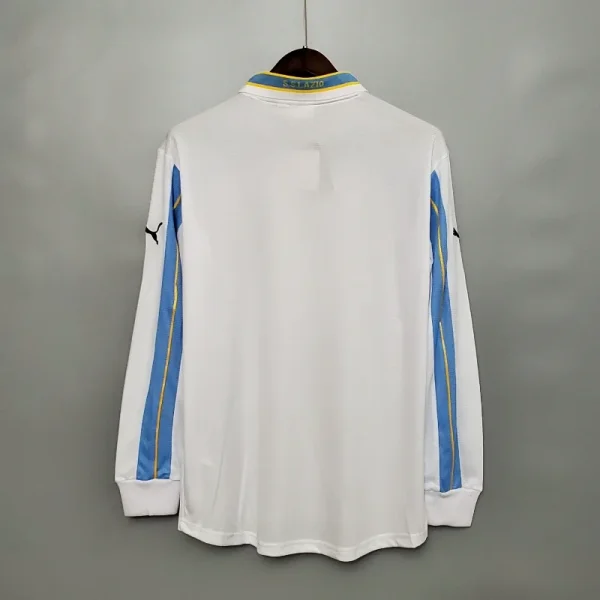 2000-2001 Long Sleeve Lazio Jersey retro kit - Image 9