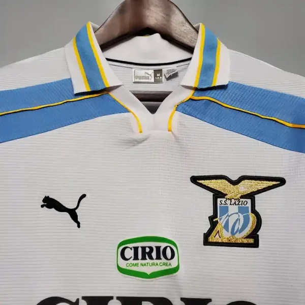 2000-2001 Long Sleeve Lazio Jersey retro kit - Image 6