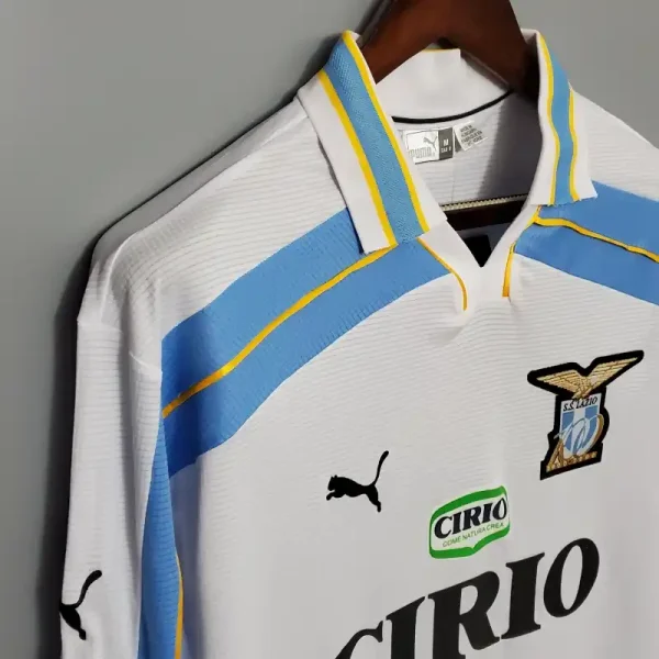 2000-2001 Long Sleeve Lazio Jersey retro kit - Image 5