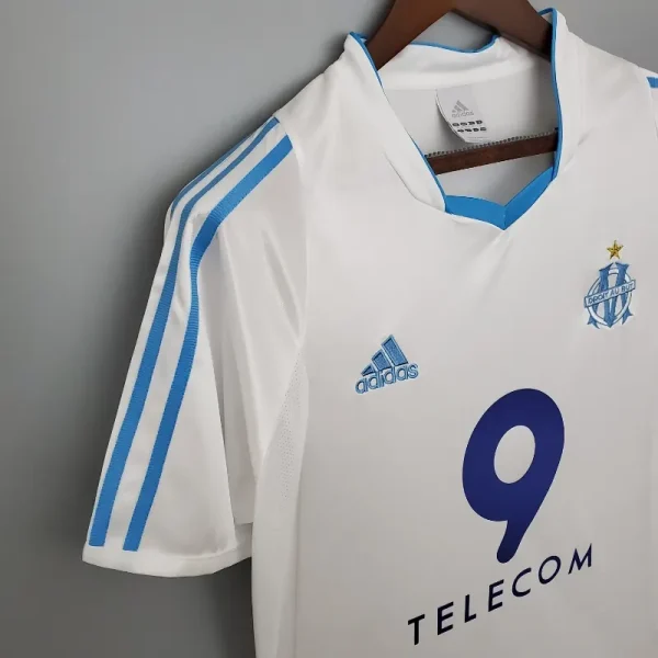 2002-2003 Marseille Jersey retro kit - Image 4