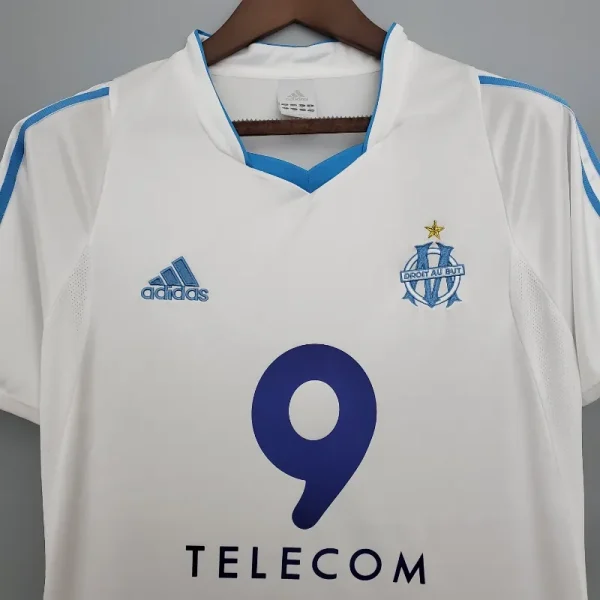 2002-2003 Marseille Jersey retro kit - Image 2