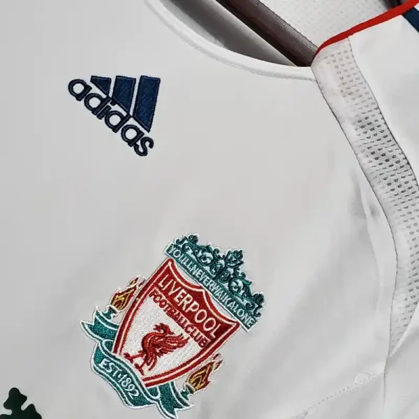 2006-2007 Long Sleeve Liverpool Jersey retro kit - Image 2