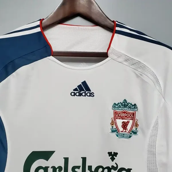 2006-2007 Long Sleeve Liverpool Jersey retro kit - Image 3