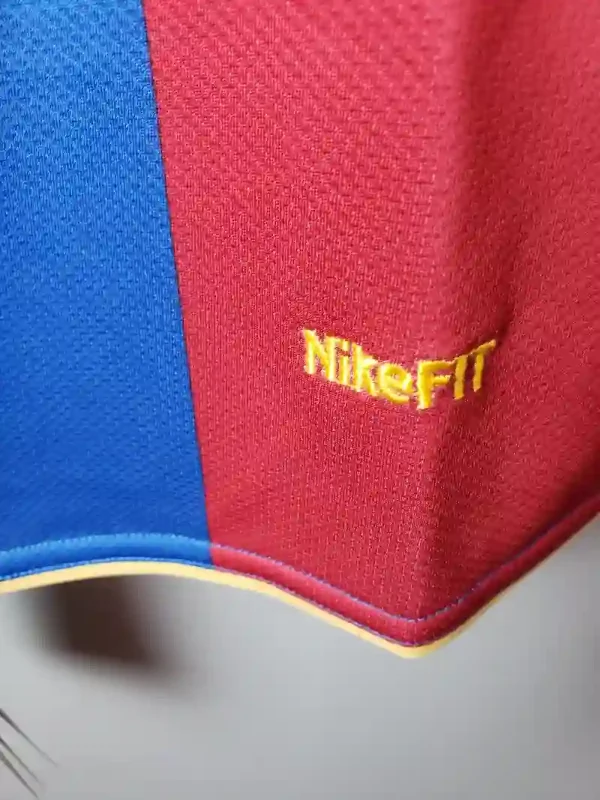 2007-2008 Barcelona Long Sleeve Jersey retro kit - Image 5