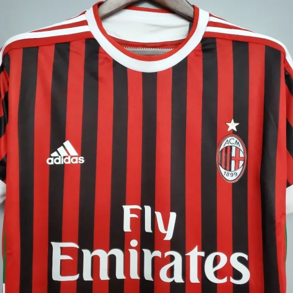 2011-2012 AC Milan Jersey retro kit - Image 8