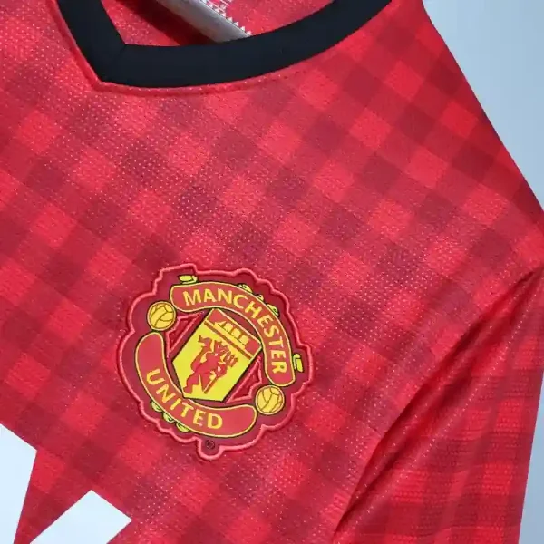 2012-2013 Manchester United Jersey retro kit - Image 6