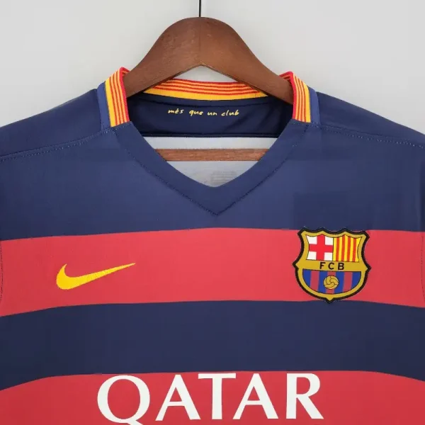 2015-2016 Barcelona Jersey retro kit - Image 6