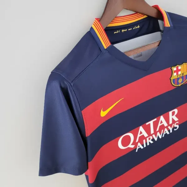 2015-2016 Barcelona Jersey retro kit - Image 4