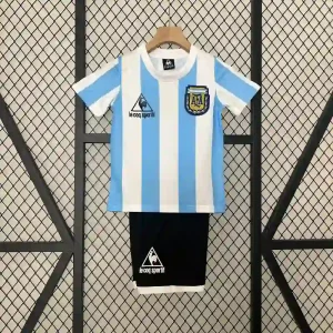 1986 Kids Argentina Jersey retro kit
