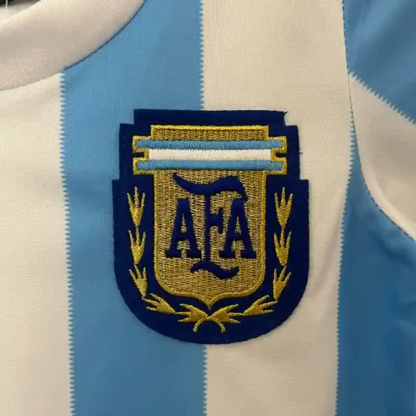 1986 Kids Argentina Jersey retro kit - Image 3