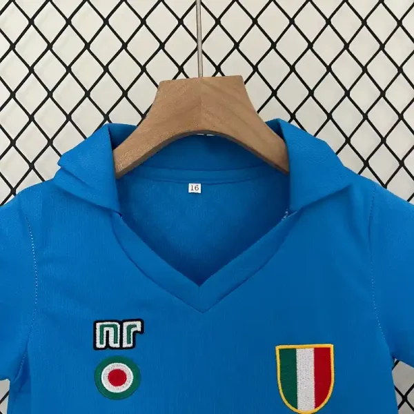 1987-1988 KIds Naples Jersey retro kit - Image 4