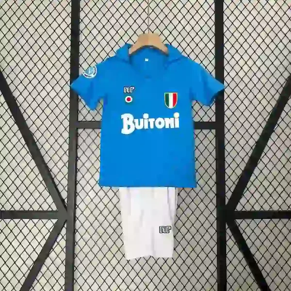 1987-1988 KIds Naples Jersey retro kit