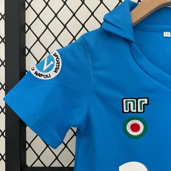 1987-1988 KIds Naples Jersey retro kit - Image 5