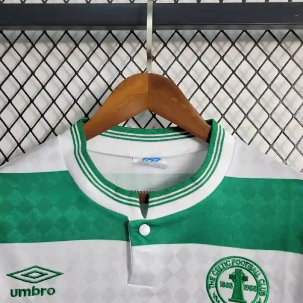1987-1988 Long Sleeved Celtics Jersey retro kit - Image 4