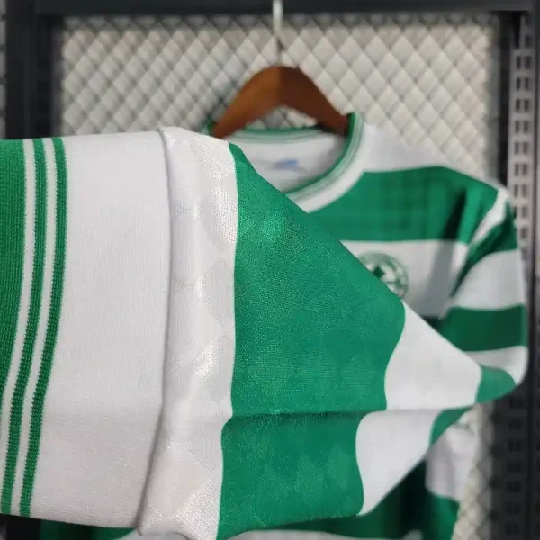 1987-1988 Long Sleeved Celtics Jersey retro kit - Image 5