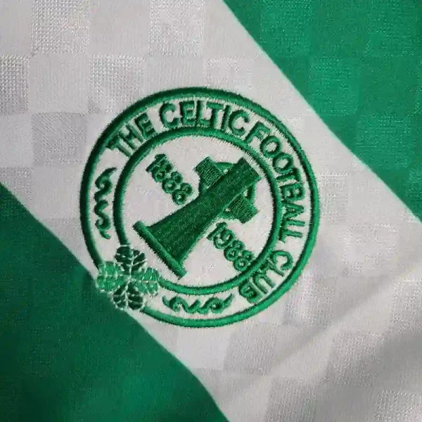 1987-1988 Long Sleeved Celtics Jersey retro kit - Image 3