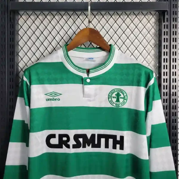 1987-1988 Long Sleeved Celtics Jersey retro kit - Image 6
