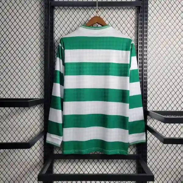 1987-1988 Long Sleeved Celtics Jersey retro kit - Image 8