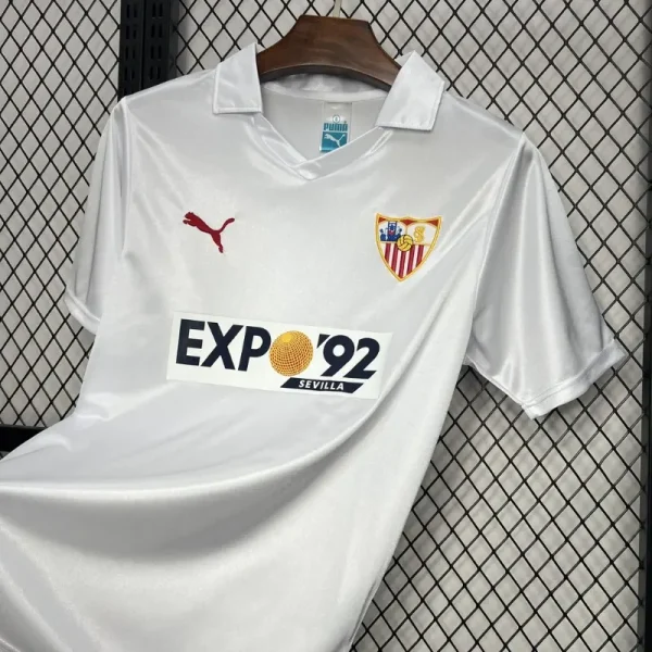 1987-1990 Sevilla FC Jersey retro kit - Image 5
