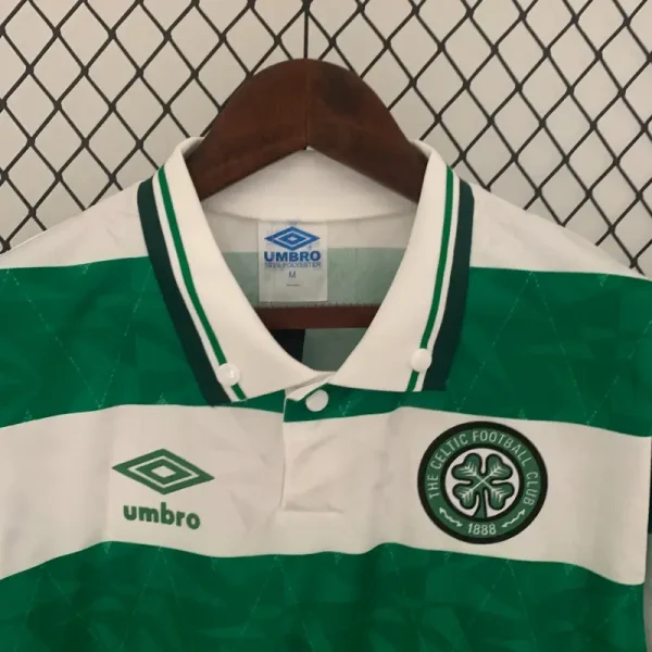 1989-1991 Celtic Jersey retro kit - Image 4