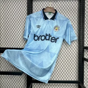 1989-1991 Manchester City Jersey retro kit