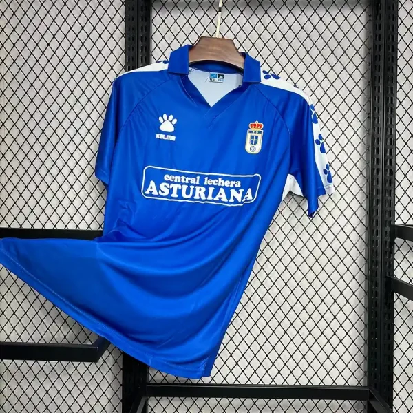 1990-1991 Real Oviedo Jersey retro kit - Image 6