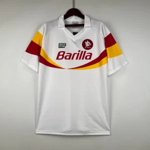 1990-1991 Roma Jersey retro kit