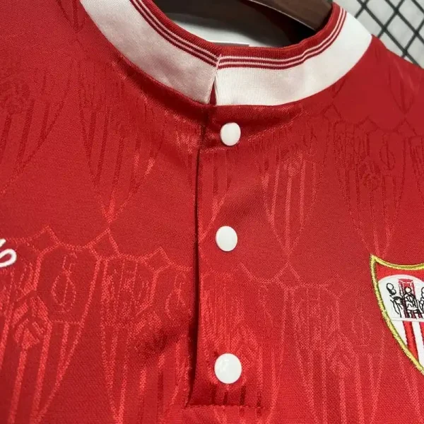 1991-1992 Sevilla FC Jersey retro kit - Image 4