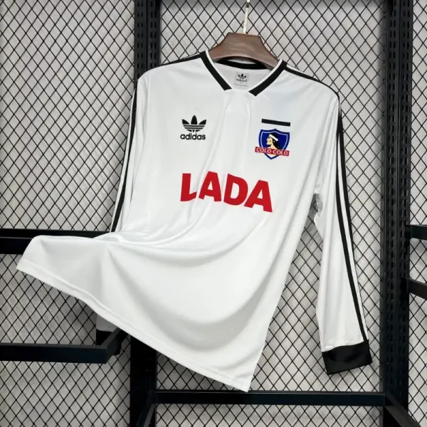 1991 Colo Colo Long Sleeve Jersey retro kit - Image 7