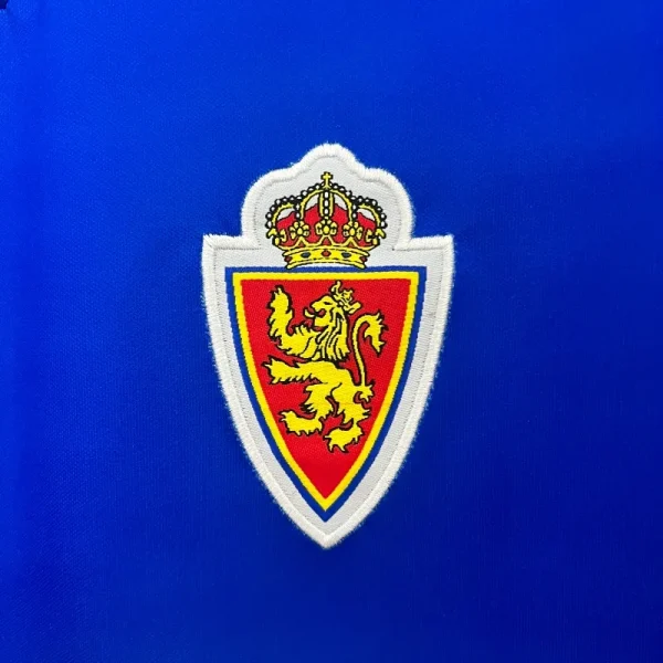 1992-1993 Real Zaragoza Jersey retro kit - Image 2