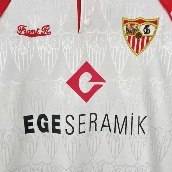 1992-1993 Sevilla FC Jersey retro kit - Image 5