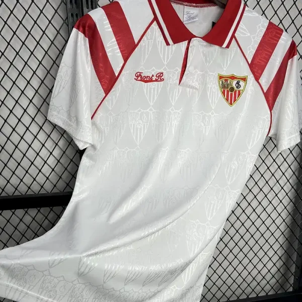 1992-1993 Sevilla FC Jersey retro kit - Image 7
