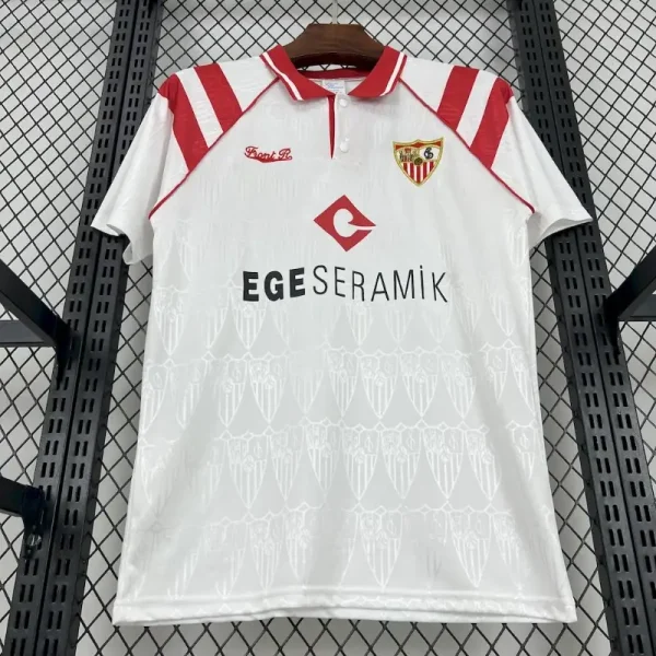 1992-1993 Sevilla FC Jersey retro kit - Image 7