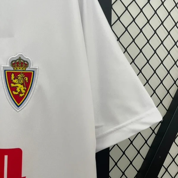 1992-1993 Real Zaragoza Jersey retro kit - Image 3