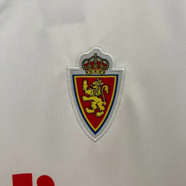 1992-1993 Real Zaragoza Jersey retro kit - Image 2