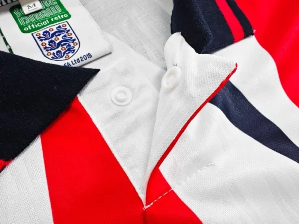 1992 England Jersey retro kit - Image 4