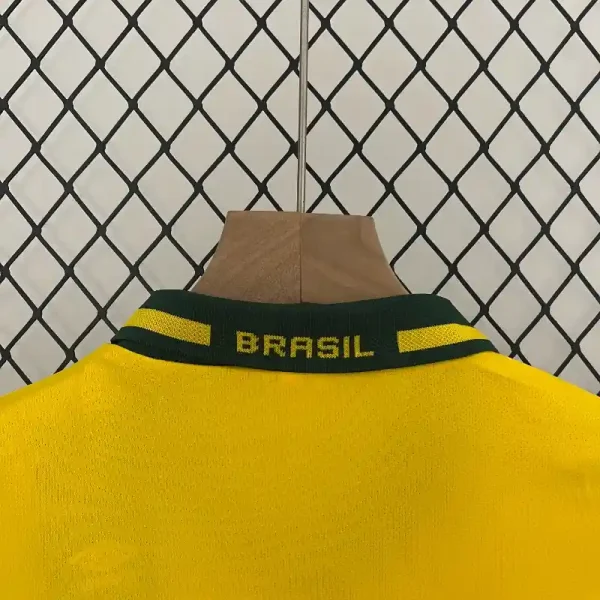 1993-1994 Kids Brazil Jersey retro kit - Image 7