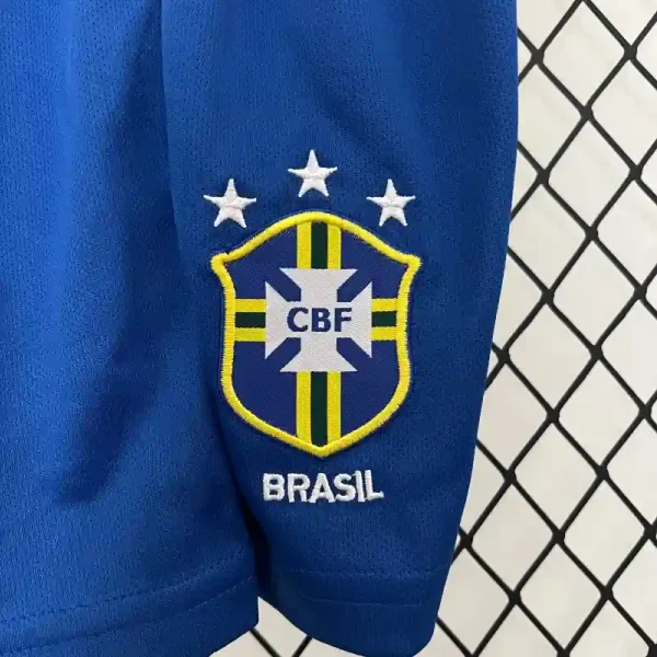 1993-1994 Kids Brazil Jersey retro kit - Image 6