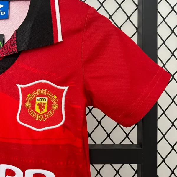 1994-1996 Kids Manchester United Jersey retro kit - Image 5