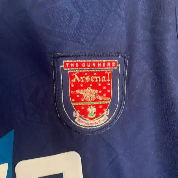 1995-1996 Arsenal Long Sleeve Jersey retro kit - Image 3