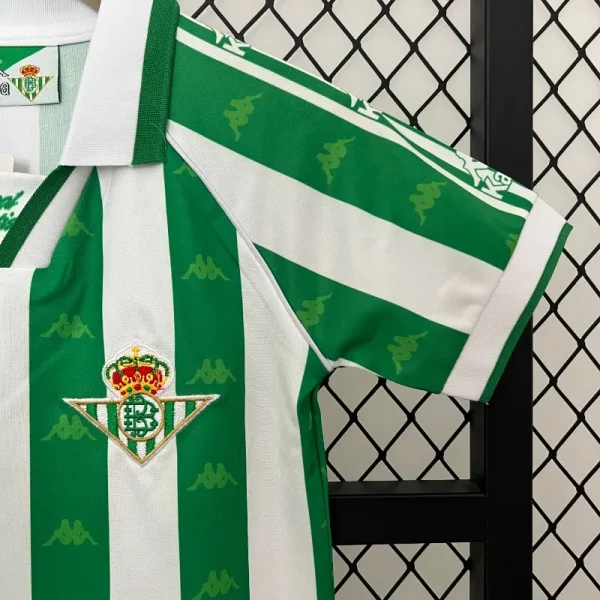 1995-1997 Kids Real Betis Jersey retro kit - Image 5