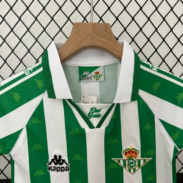 1995-1997 Kids Real Betis Jersey retro kit - Image 4