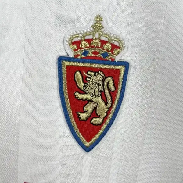 1995-1997 Real Zaragoza Jersey retro kit - Image 3