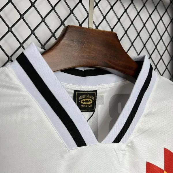 1995 Brazil White Corteiz Soccer retro kit - Image 2