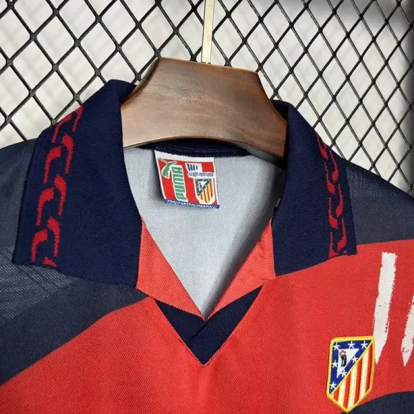 1996 – 97 Atletico Madrid Jersey retro kit - Image 3