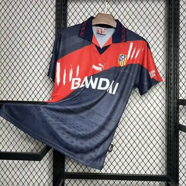 1996 – 97 Atletico Madrid Jersey retro kit - Image 6