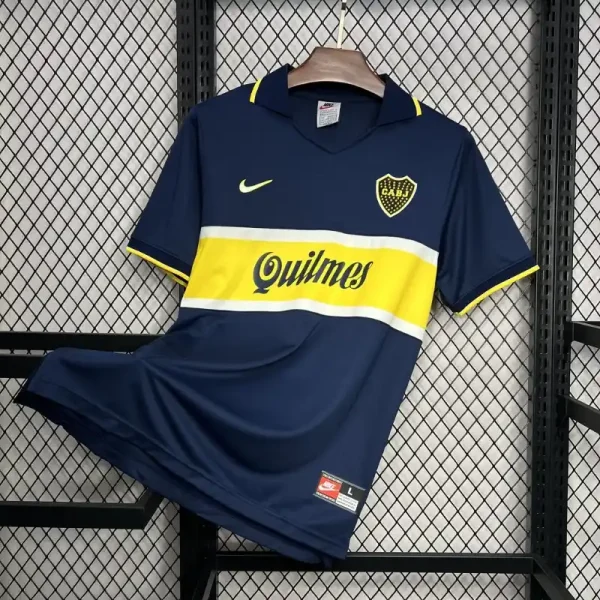 1996-1997 Boca Juniors Jersey retro kit - Image 5