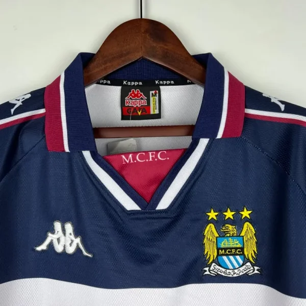 1997-1998 Manchester City Jersey retro kit - Image 4