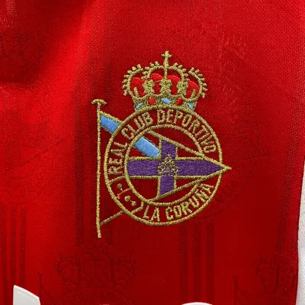 1997-1998 Real Club Deportivo de La Coruña Jersey retro kit - Image 3