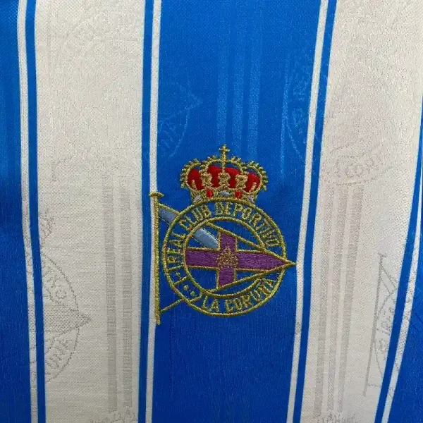 1997-1998 Real Club Deportivo de La Coruña Jersey retro kit - Image 3